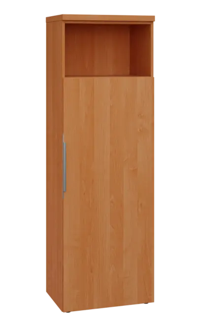 SIN 5 - 6DN kancelářská skříň, 1-dveřová/nika, pravá, 1820x600x400, olše jantar